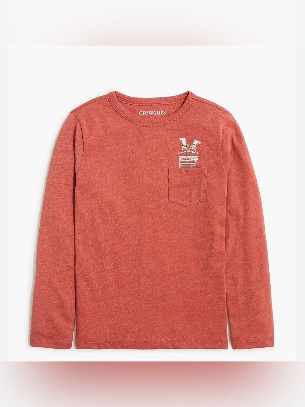 NWT J.Crew Kids Crewcuts Boys Santa Graphic Tee Size XL